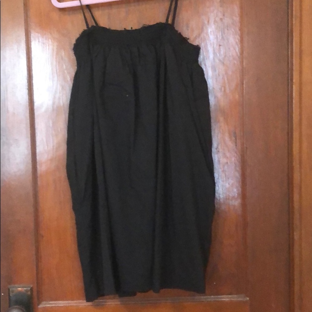 Black bubble dress